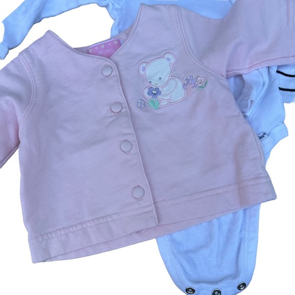 Carters Baby Clothes Bundle 3 Months Onsie Leggings Jeans Shirts8 items - Picture 9 of 13